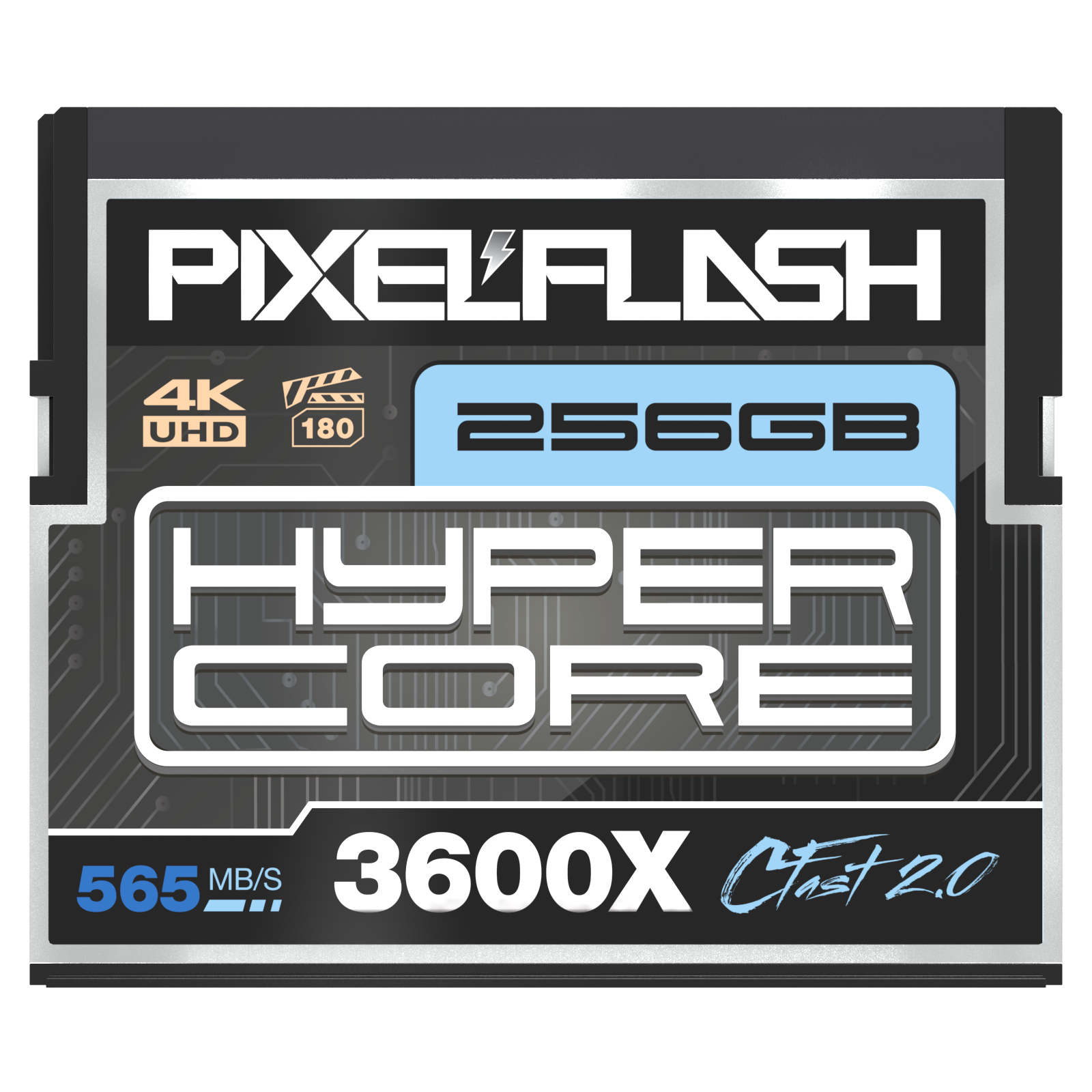 256GB HyperCore 3600X CFast 2.0 Memory Card