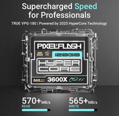 PixelFlash CFast 2.0 HyperCore Card - 128GB