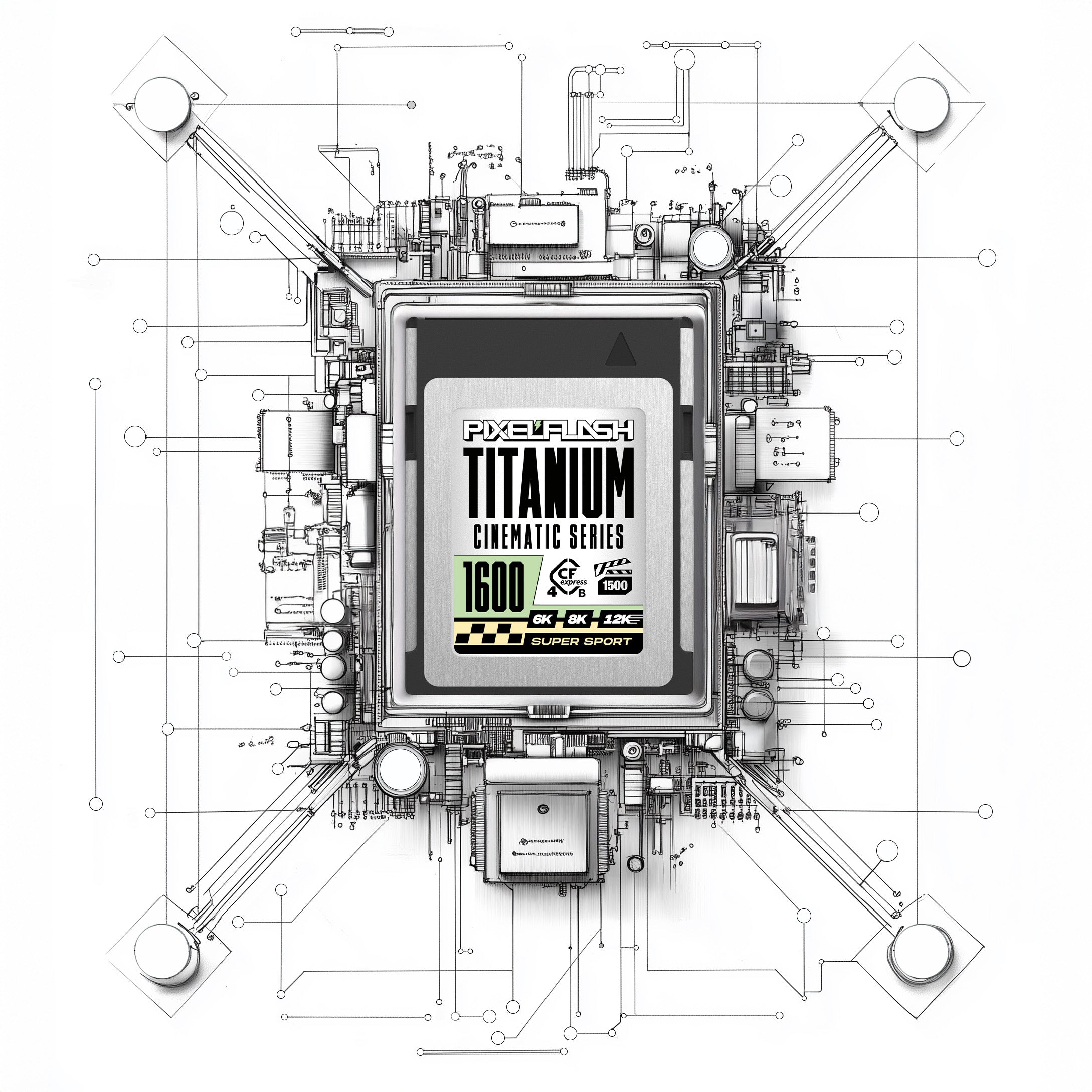 PixelFlash CFexpress Type B Card - 1.6TB