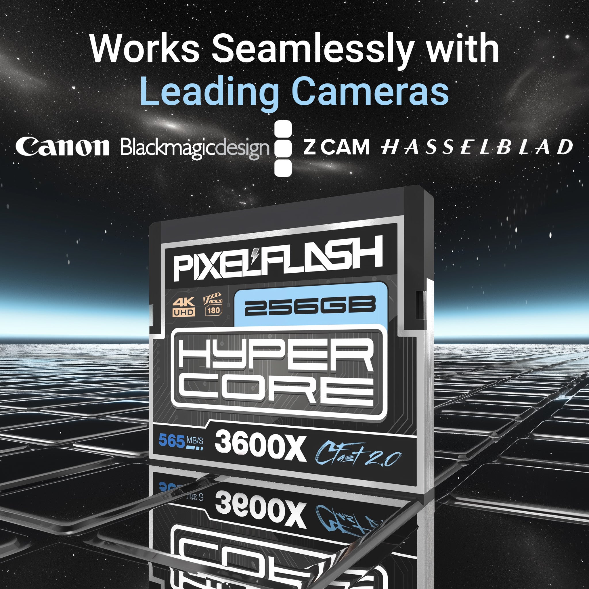 PixelFlash CFast 2.0 HyperCore Card - 256GB