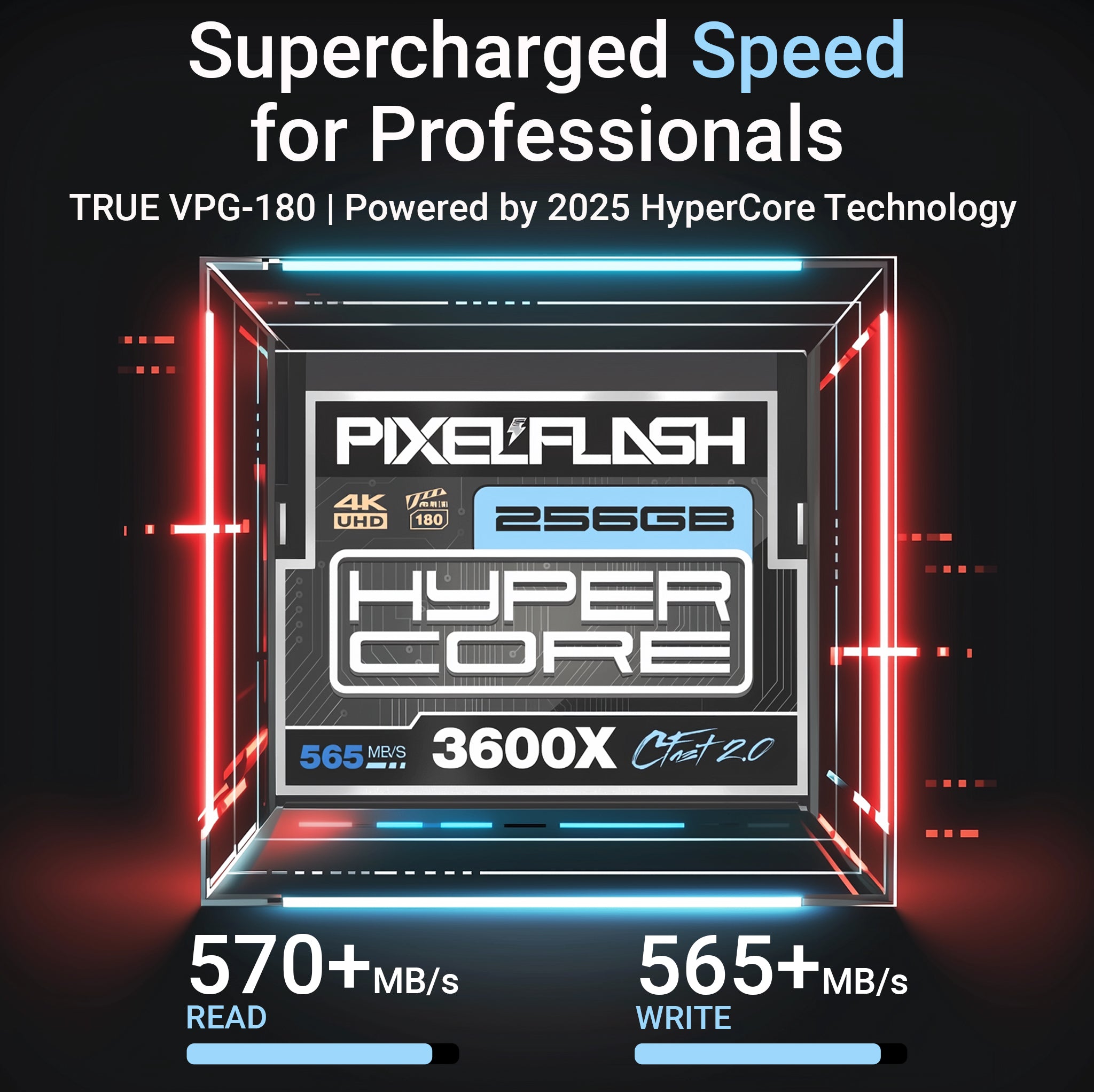 PixelFlash CFast 2.0 HyperCore Card - 256GB