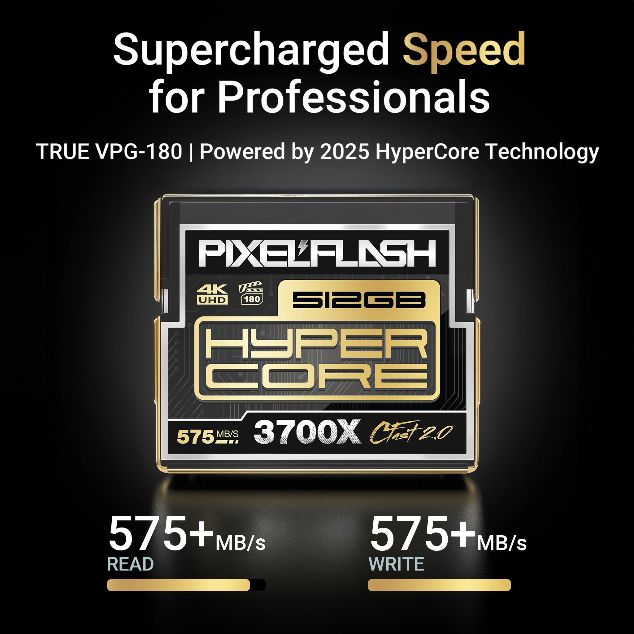 PixelFlash CFast 2.0 HyperCore Card - 512GB