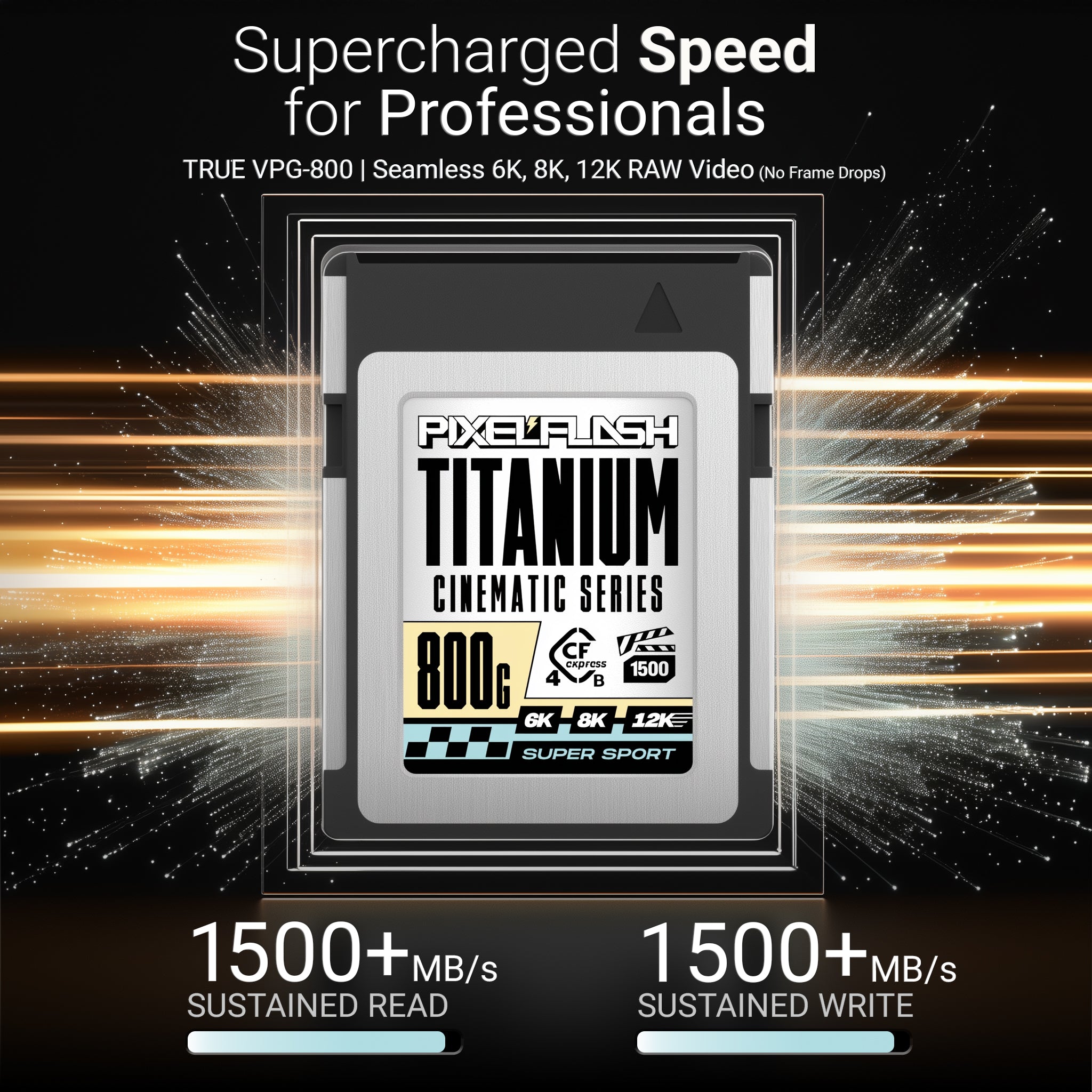 PixelFlash CFexpress Type B Card - 800GB