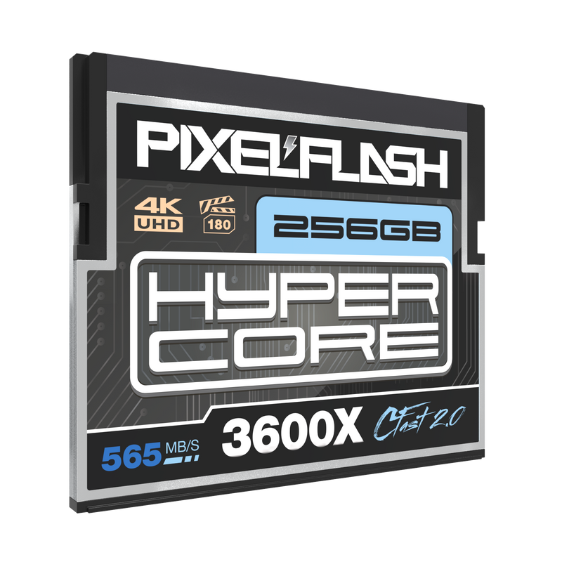 256GB HyperCore 3600X CFast 2.0 Memory Card