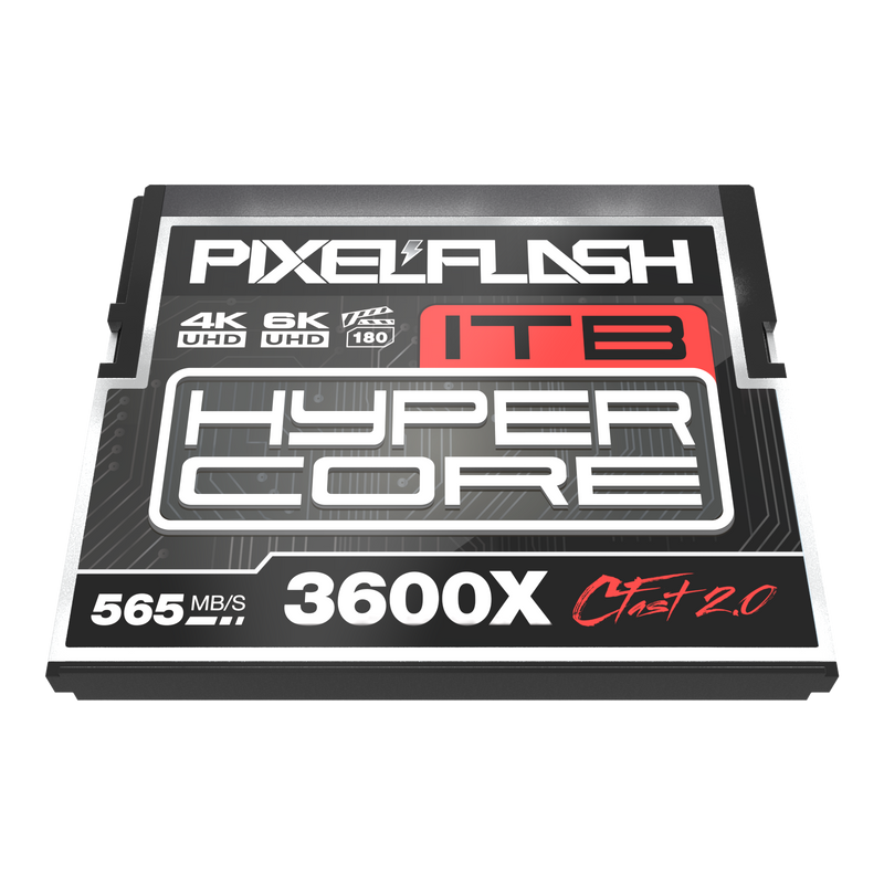 1TB HyperCore 3600X CFast 2.0 Memory Card