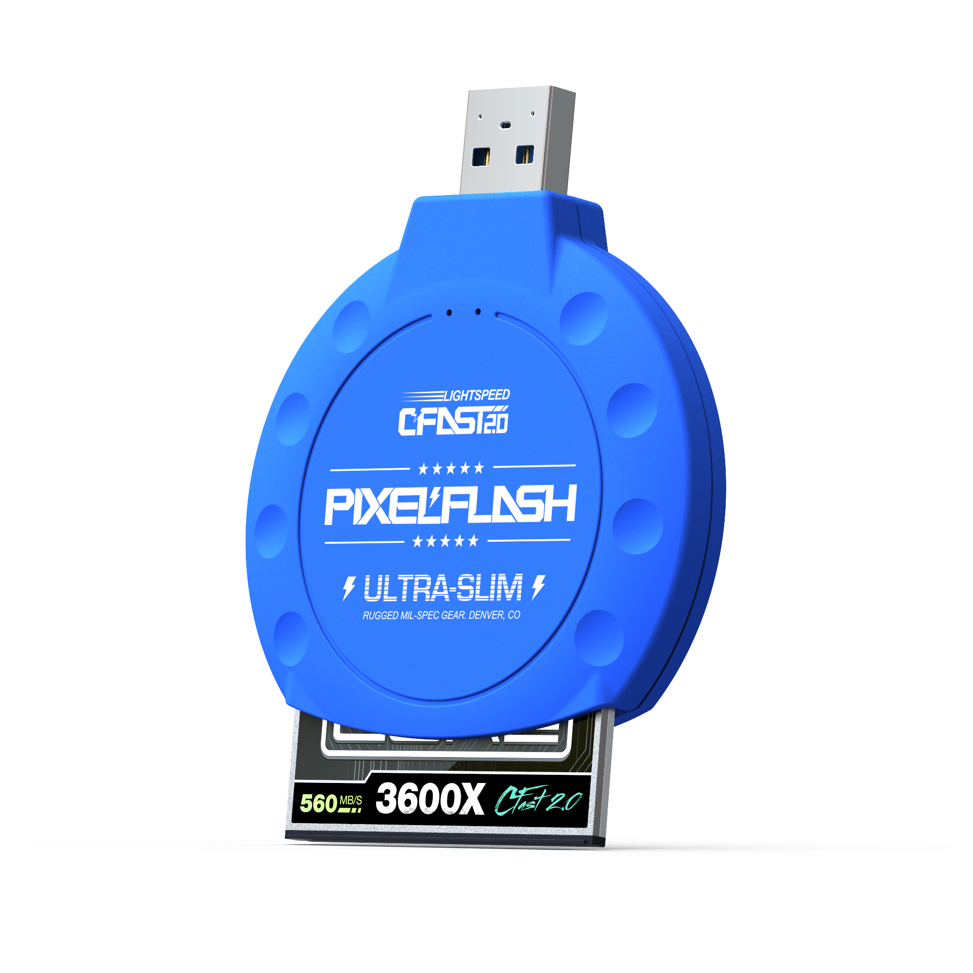 CFast Card Reader Classic - Blue