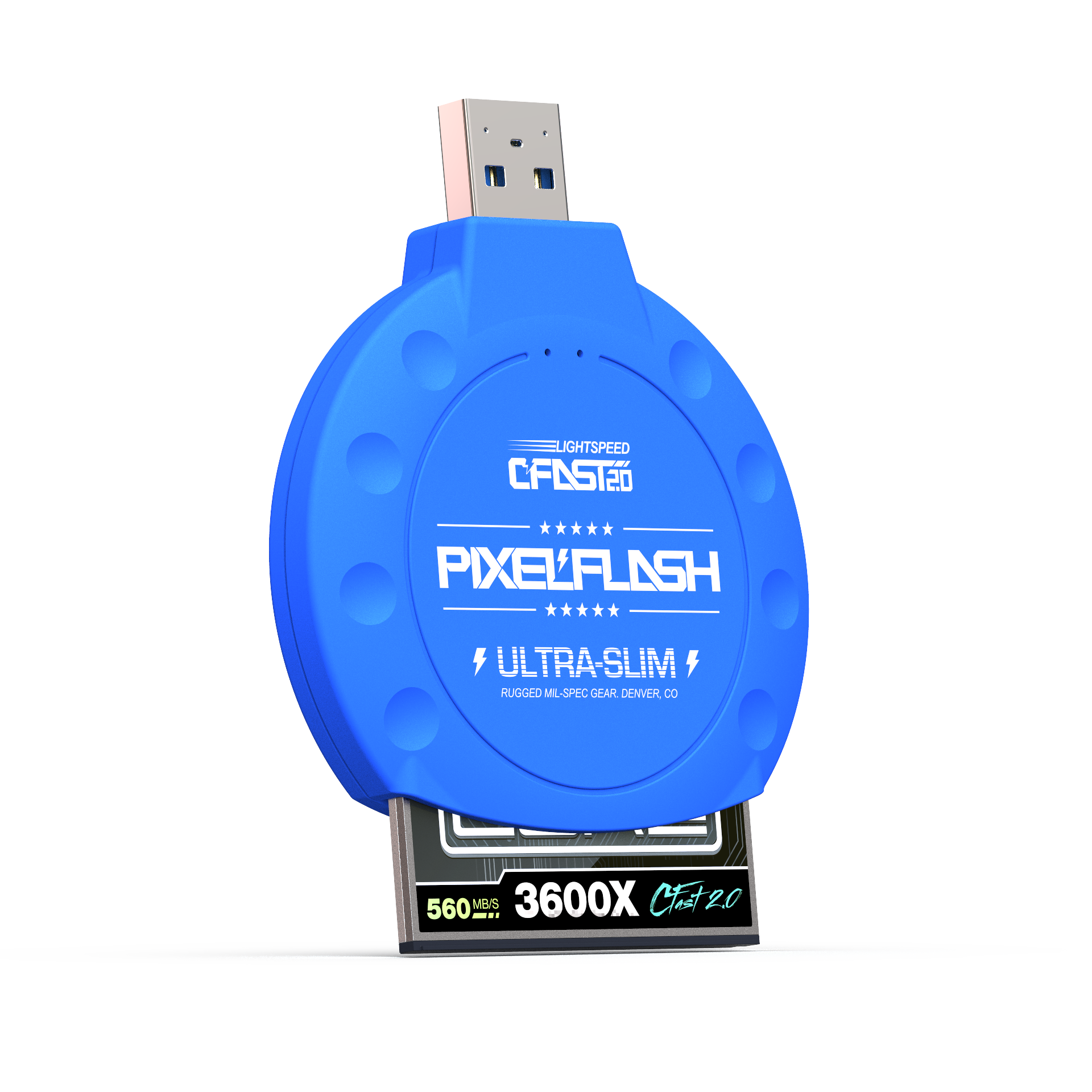 CFast Card Reader Classic - Blue