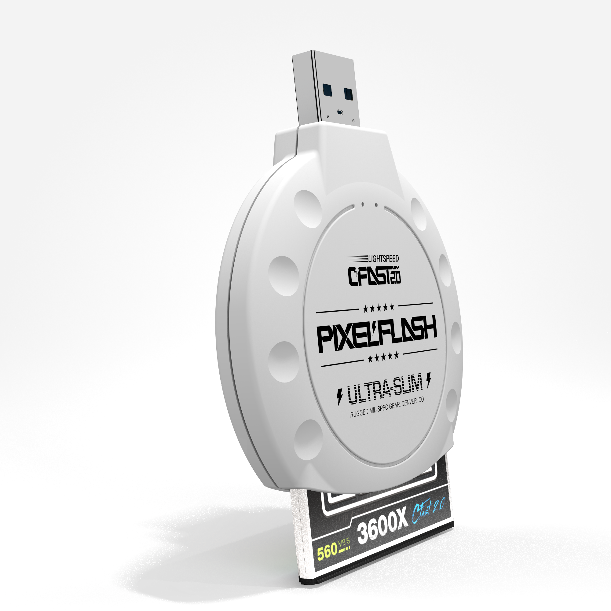 CFast Card Reader Classic - White