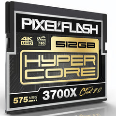 PixelFlash CFast 2.0 HyperCore Card - 512GB