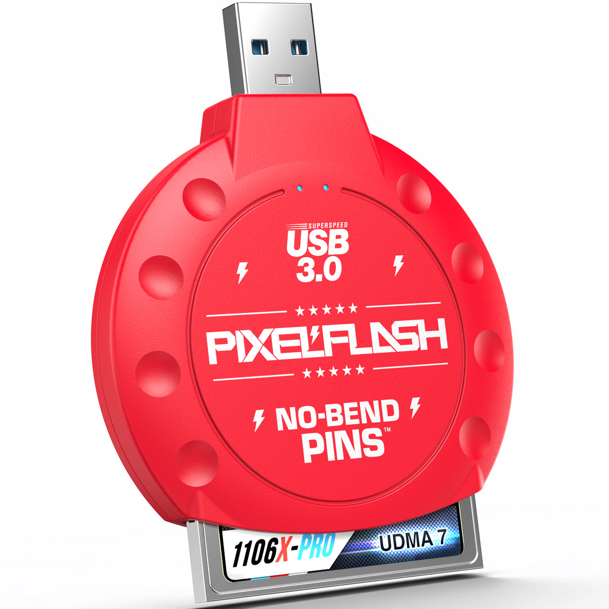 CF Card Reader Classic - Red