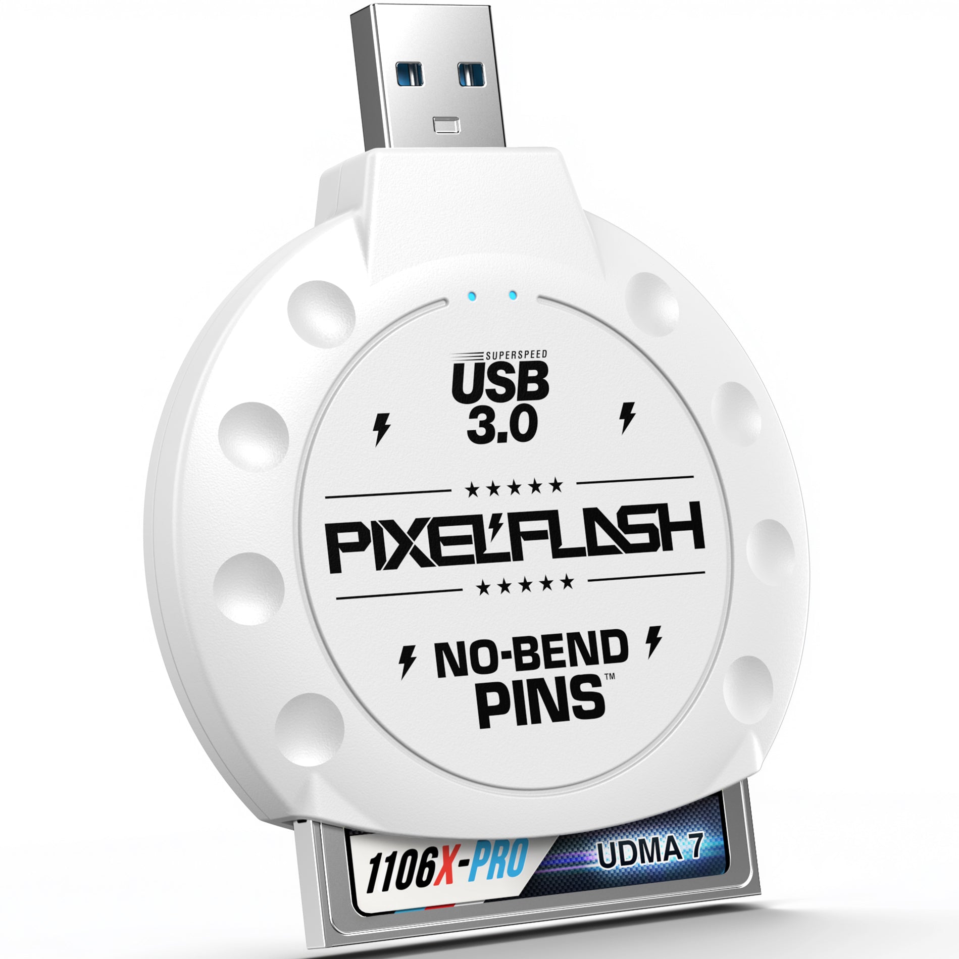 CF Card Reader Classic - White