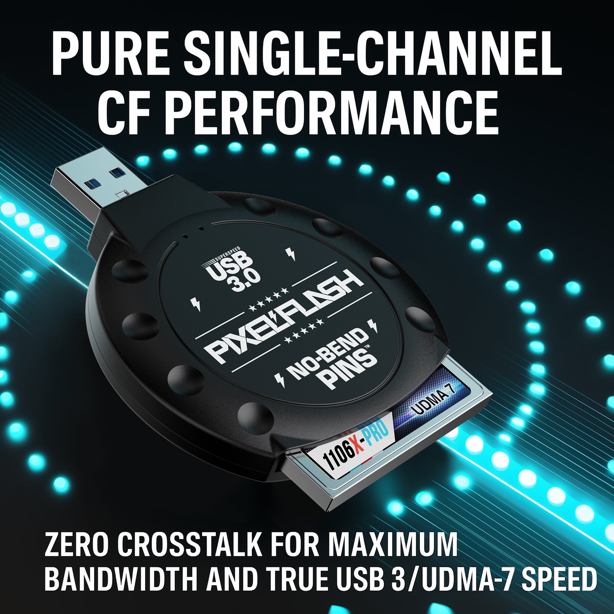 CF Card Reader Classic - Black