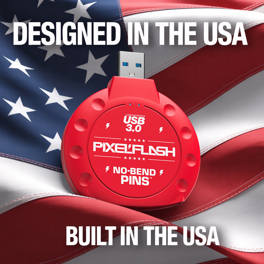 CF Card Reader Classic - Red