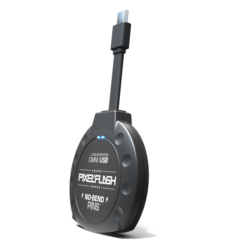 No-Bend Pins™ USB 3.1 Type-C | 1" Cabled CF Reader